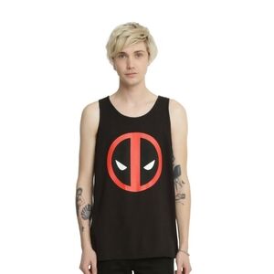 Marvel Deadpool Classic Logo Tank Top Medium Men's